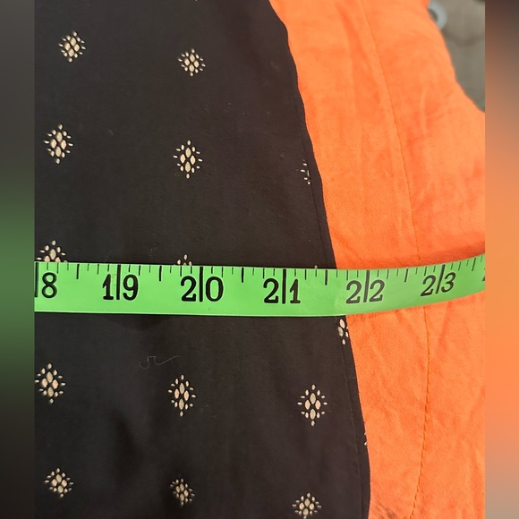 Old Navy Black snd Tan Sleeveless Swing Dress Size Medium Tall - Picture 9 of 11